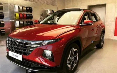 Hyundai Tucson Live Pictures at South Korean Dealer