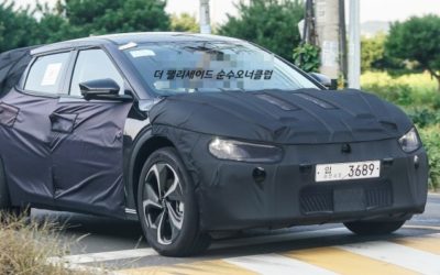 Kia CV EV Crossover Spied in South Korea