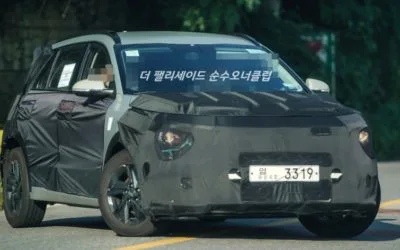 Second Gen Kia Niro Spied Up Close