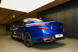 genesis g70 facelift live photos11