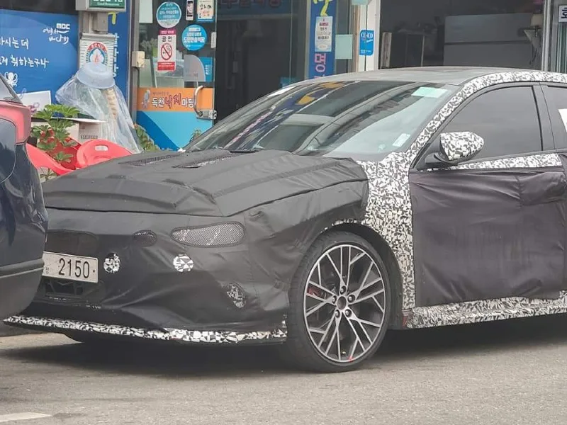Future Hyundai Elantra N Spied