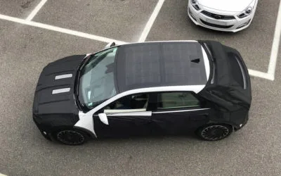 Hyundai Ioniq 5 Spied with Solar Roof