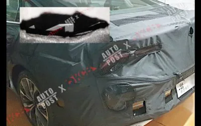 Kia’s New Logo Hidden Under K7 Prototype Camo