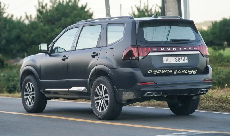 Is this Kia New Large SUV Test Mule?