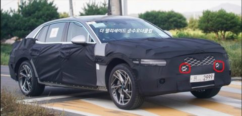 Genesis GV80 Caught with LiDAR System - Korean Car Blog