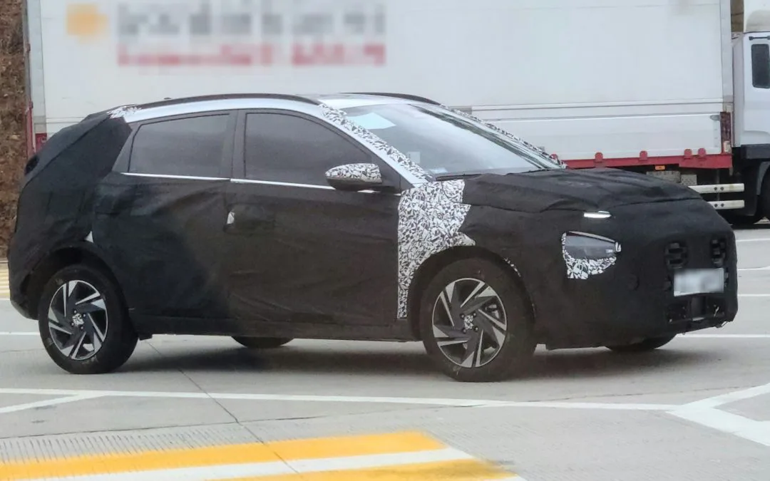 New Hyundai Bayon SUV Spied in South Korea