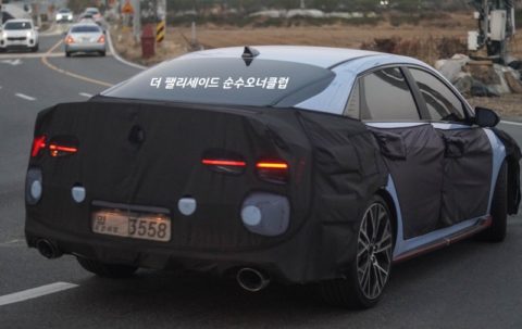 Hyundai Elantra N Spied In South Korea - Korean Car Blog