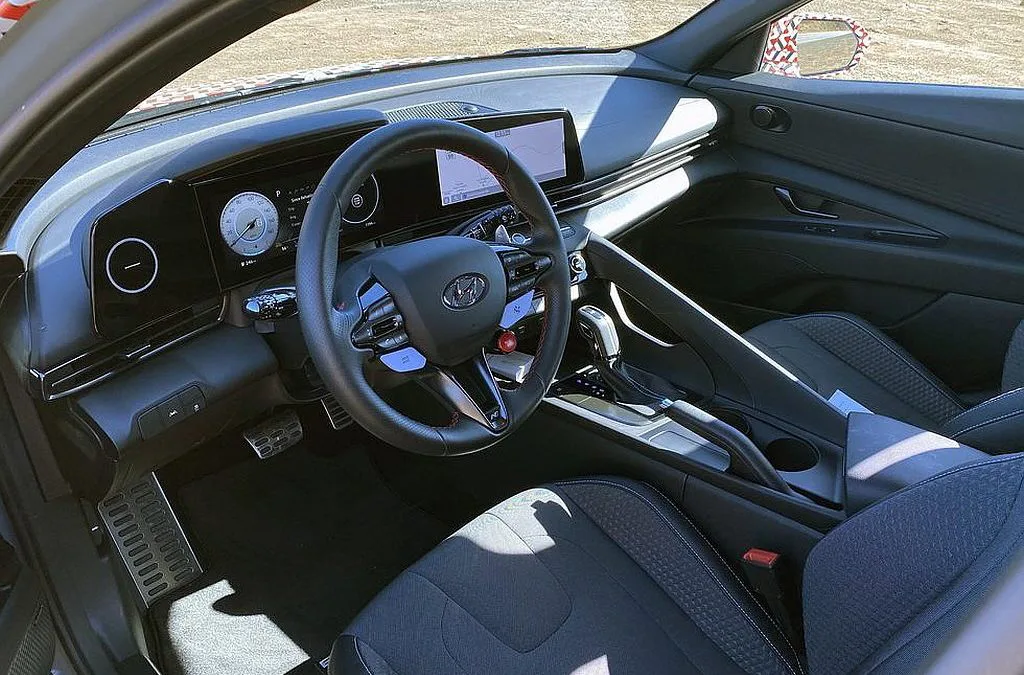 Hyundai Elantra N: New Info & 1st Look Inside