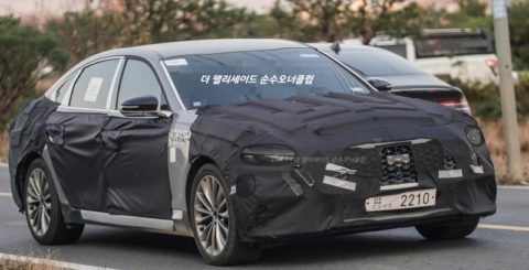 Kia's Flagship K9 / K900 Facelift Spied - Korean Car Blog