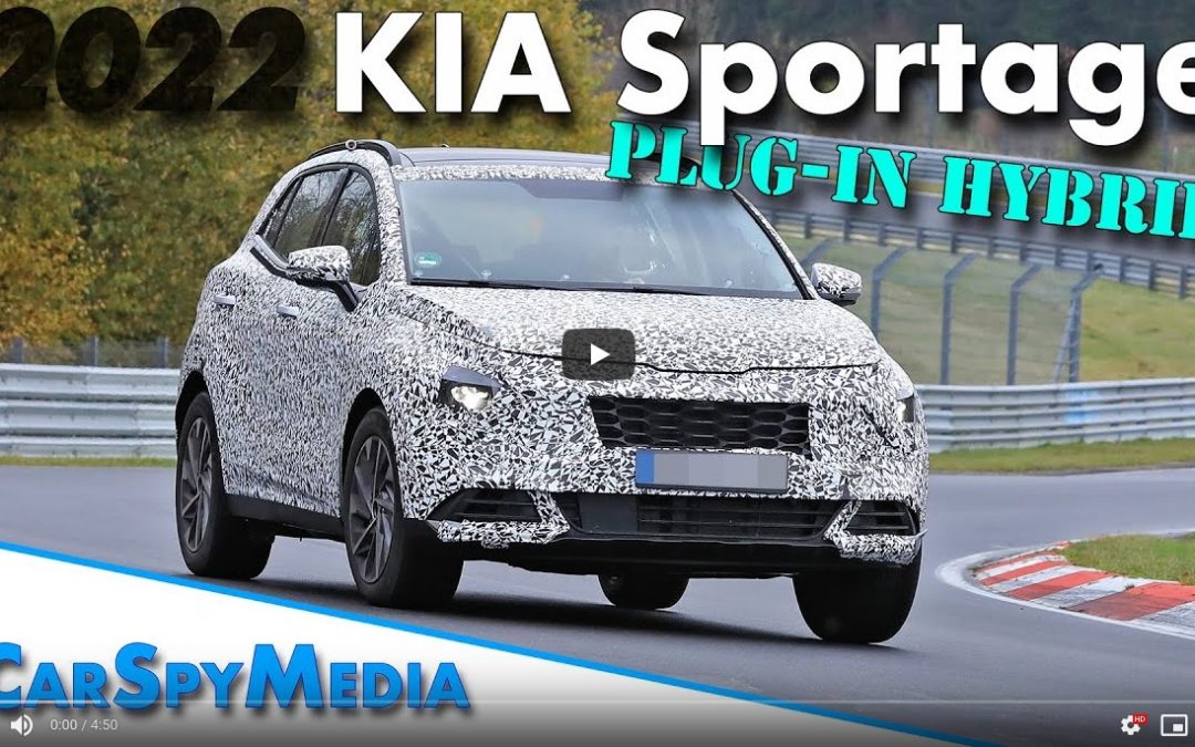 Kia Sportage PHEV Spied Testing at the Nürburgring