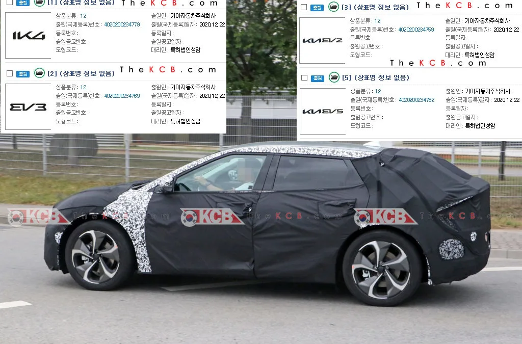 Kia Registered New Patent for Future EV Line-up