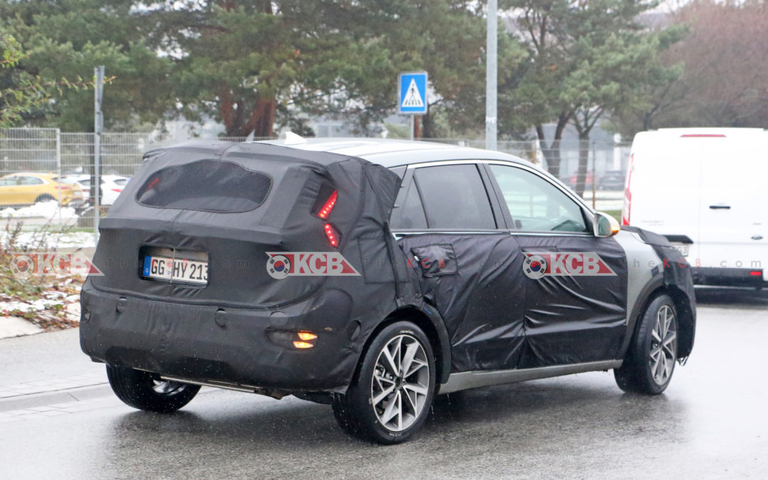 2022 Kia Niro Spied in Europe