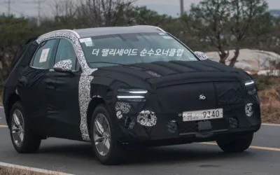 Genesis eGV70 Spied in South Korea