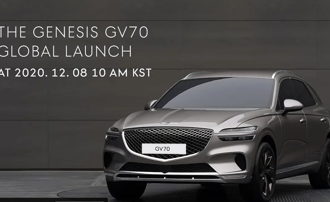 Genesis GV70 Global Launch Livestream: Watch it Here!