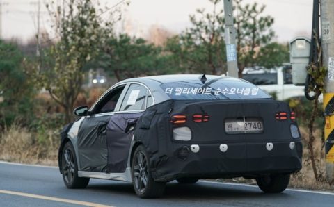 2022 Kia Forte Facelift Spied - Korean Car Blog