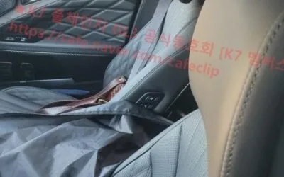 New Interior Pictures of Next-Gen Kia K7