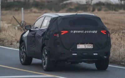 Kia Sportage Spied w/ Production Lights