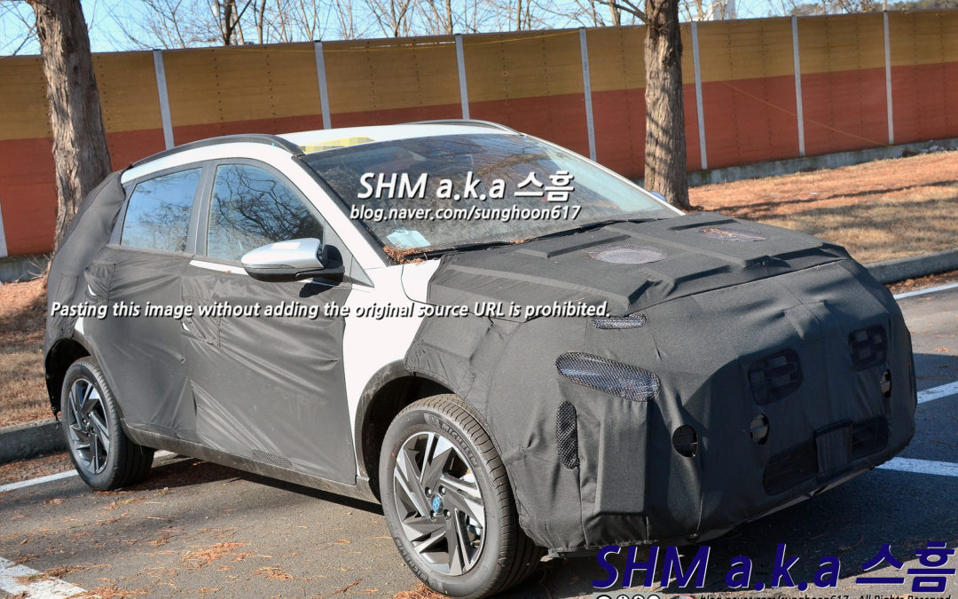 Hyundai Bayon B-SUV Spied in South Korea