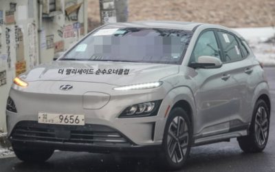 Hyundai Kona Electric Facelift, This is How it Looks
