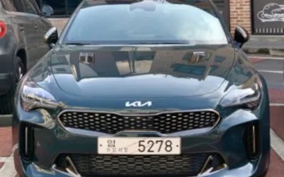 Is this the 1st Kia Stinger with the New Logo?