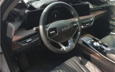 New Kia K8 Interior Clear Pictures