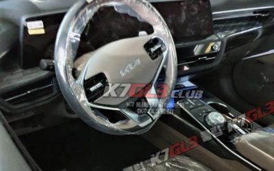 Kia K8 Interior Leaked
