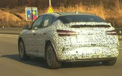 Genesis GV60 Loses Camouflage in Latest Spy Picture