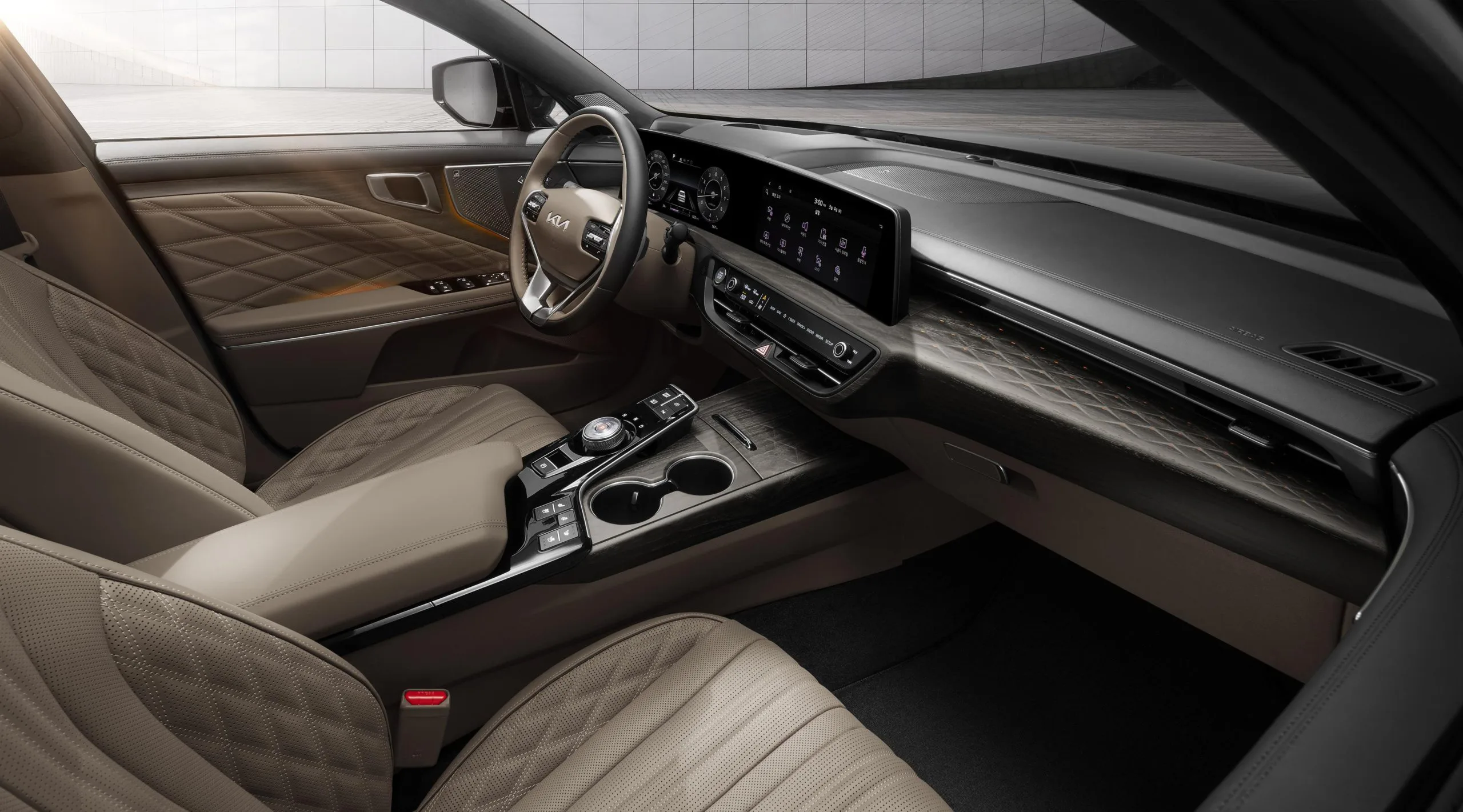 Kia K8 Show Its Luxury Interior on Video - Korean Car Blog