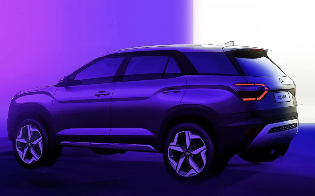 Hyundai Teases Alcazar SUV for BRIC Markets