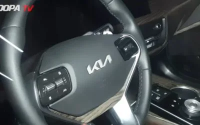 Check Kia K8 Interior in New in the Wild Pictures