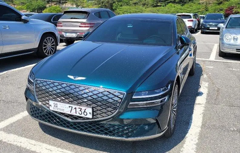 Genesis Electric G80 Real-World Pictures