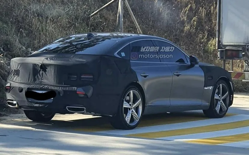 Genesis G80 Sport Spied Back on the Road