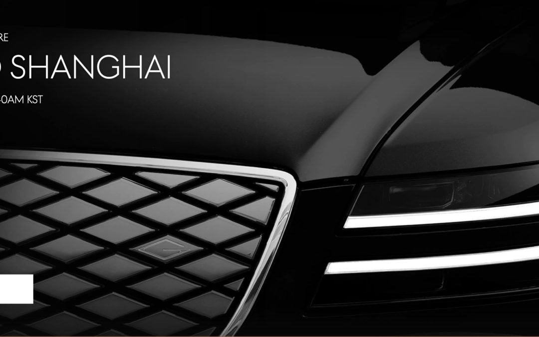 First Genesis EV, the G80e to Debut on April 19th