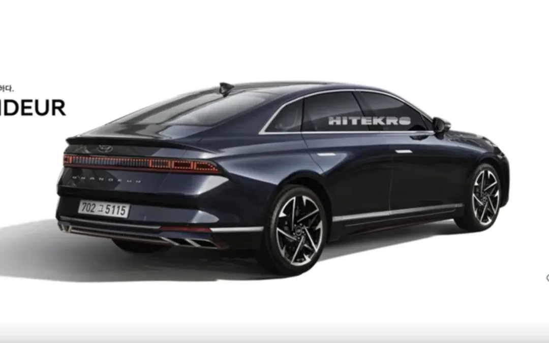 Next-gen Hyundai Grandeur Rendering