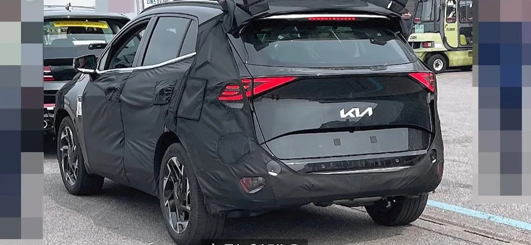 Kia Sportage Leaked Rear Design