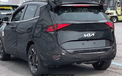 Kia Sportage Leaked Rear Design