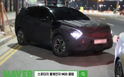 Next-gen Kia Sportage NQ5 Spied