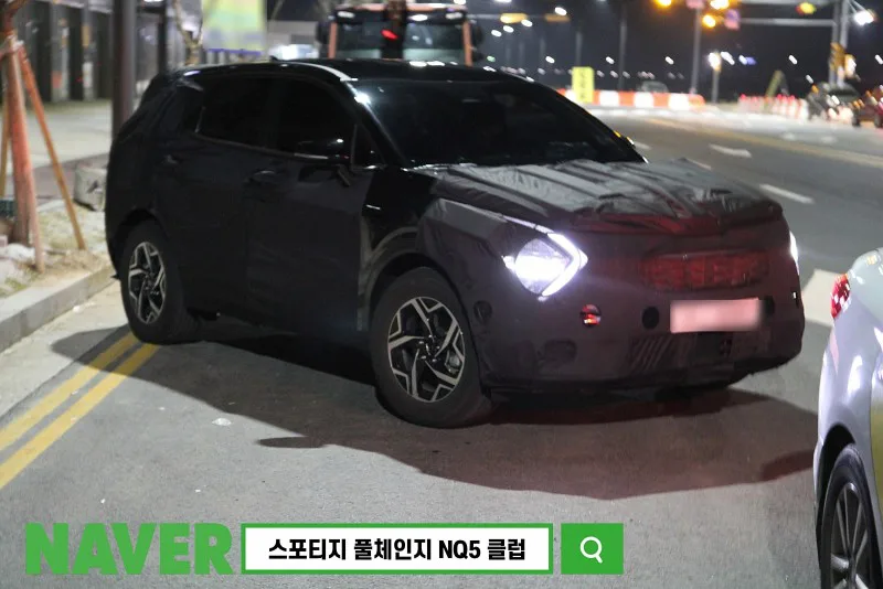 Next-gen Kia Sportage NQ5 Spied - Korean Car Blog