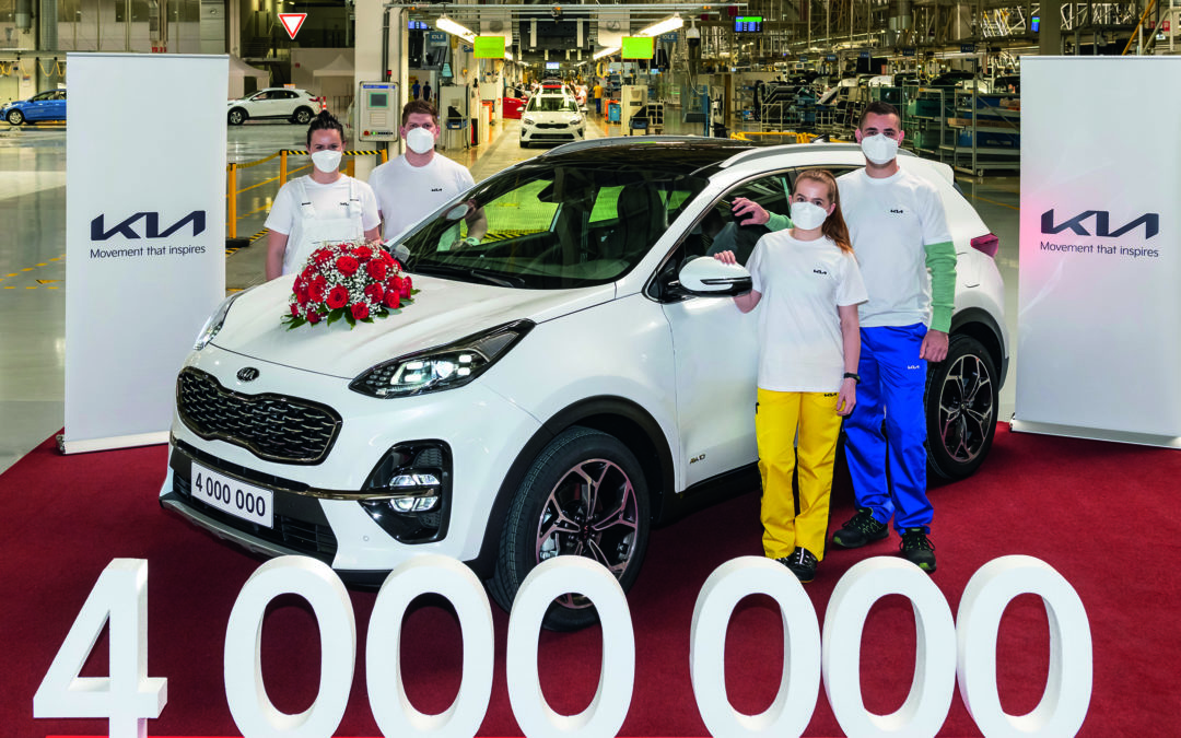 KIA’S European Factory Reached 4 Million-Production Milestone
