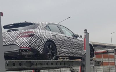 Genesis G70 Shooting Brake Spied Showing its Proportions