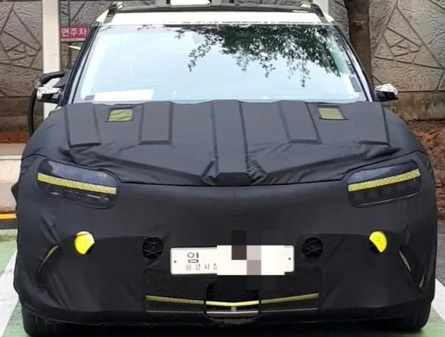 Genesis GV60 Spied in & Out - Korean Car Blog