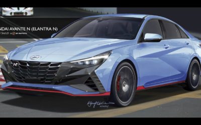 2022 Hyundai Elantra N Rendering