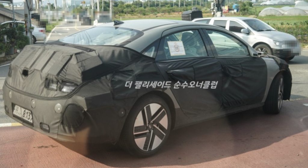 Firstever Hyundai IONIQ 6 Prototype Hits the Road