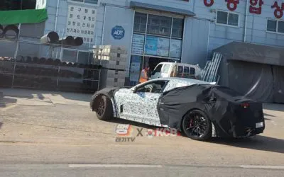 Mysterious Kia Stinger Midship Captured