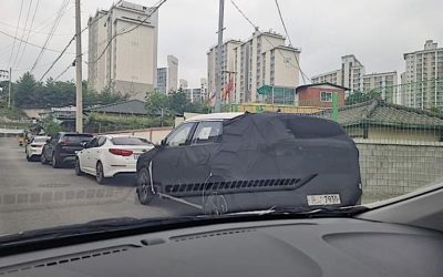 Mysterious Hyundai or Kia SUV Spied for the First Time