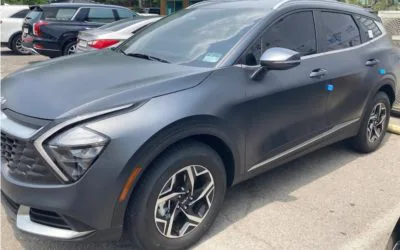 US-Spec Sportage Caught Undisguised w/ Matte Color