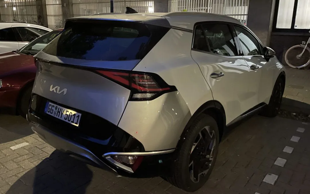 European Sportage Caught Completely Undisguised