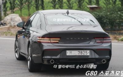 Genesis G80 Sport First Real-World Pictures