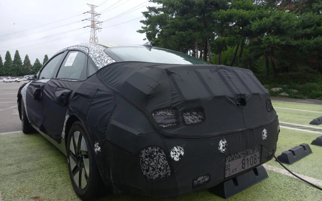 Hyundai IONIQ 6 Spied in Detail