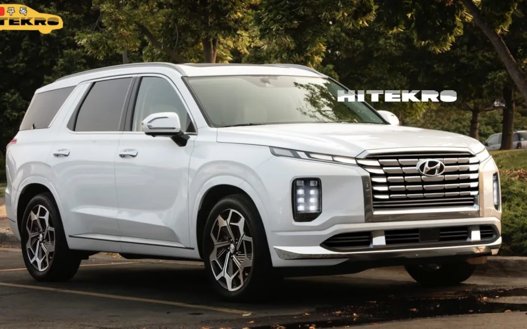 Hyundai Palisade Facelift Rendering